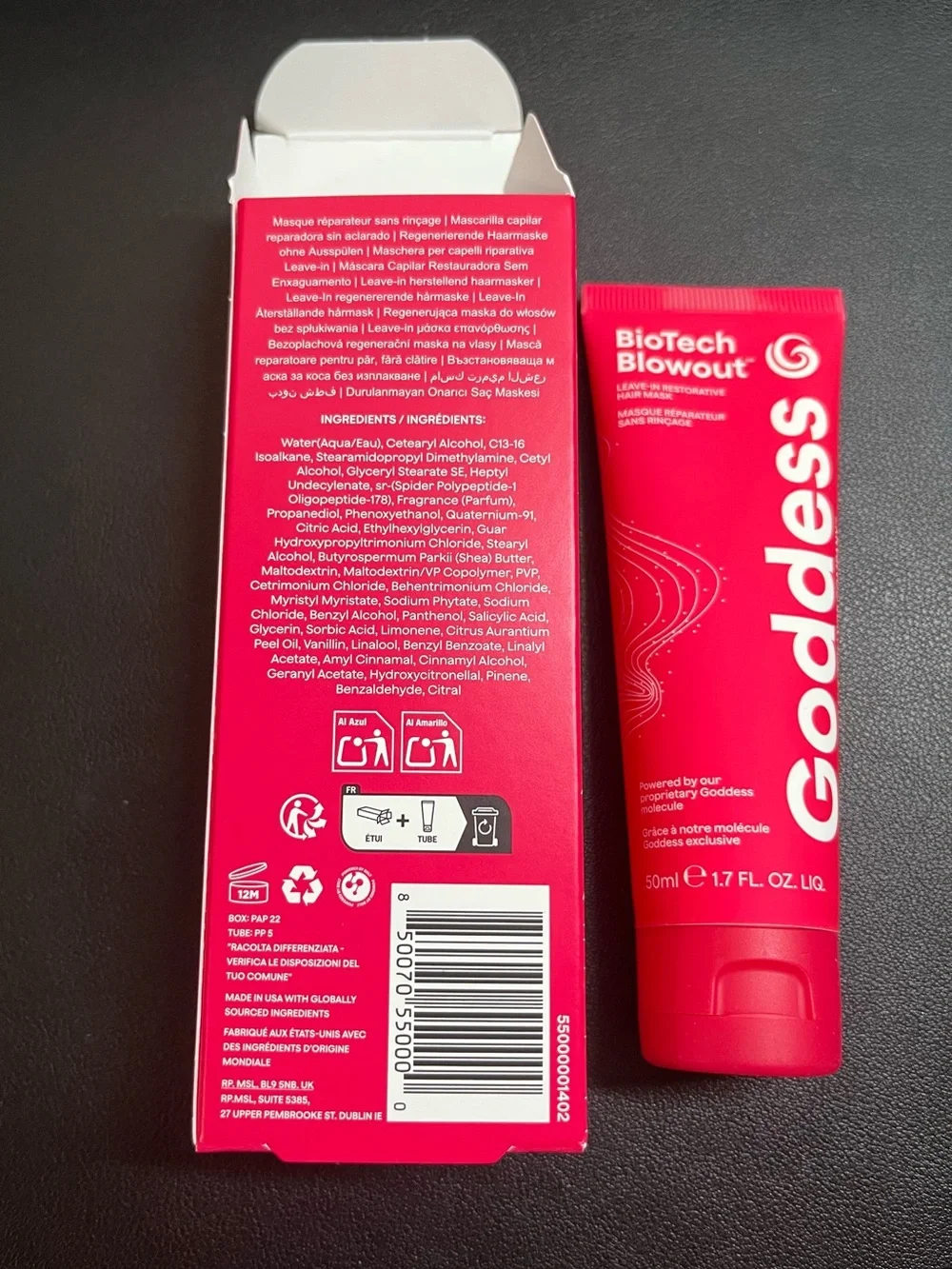 Goddess Hot Pink Maintenance Company Tube